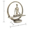 Adam & Friends Yoga Meditation Circle Sculpture - 4 of 4