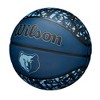 NBA Memphis Grizzlies Graffiti Basketball: 27.5" Composite Sports Ball - 3 of 4