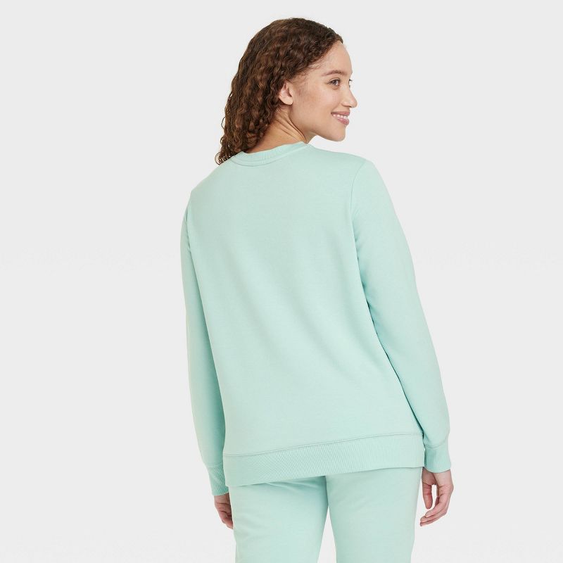 Women's Beautifully Soft Fleece Sweatshirt - Stars Above™, 2 of 10