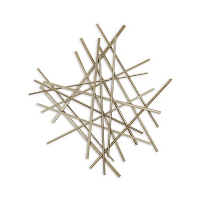 Cheung's Avalon Small Abstract Wall Decor - Gold
