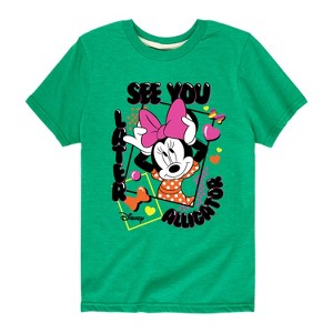 Boys' - Disney - Minnie Later Alligator Short Sleeve Graphic T-Shirt - 1 of 4