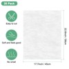 Unique Bargains Cotton Waterproof Floral Gift Wrap Paper 38 Pcs - 3 of 4