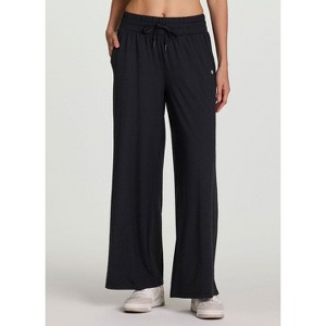 RBX Active Women's Ultra Lightweight Buttery Soft Stretchy Wide Leg Everyday Lounge Pants with Pockets and Adjustable Waistband - 1 of 4