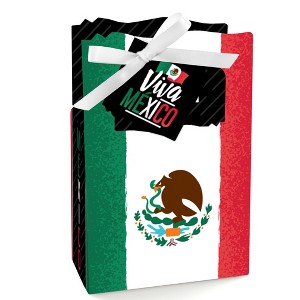 Big Dot of Happiness Viva Mexico - Mexican Independence Day Party Favor Boxes - Set of 12 - 1 of 4