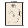 Amanti Art The Athlete by Roberto Moro Framed Canvas Wall Art - 4 of 4