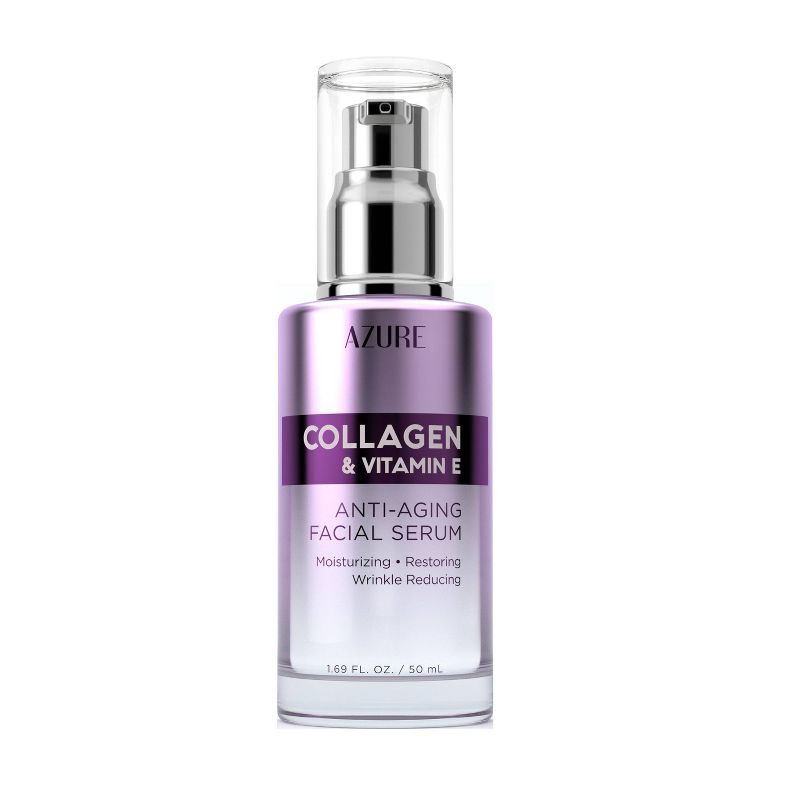 Azure Skincare Collagen and Vitamin E Facial Serum - 1.69 fl oz, 1 of 5