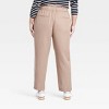 Women's High-Rise Tapered Ankle Pull-On Joggers - A New Day™ - 2 of 3
