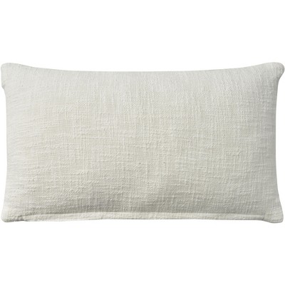 Multicolor Tufted HOME Jute Throw Pillow 12" x 21"