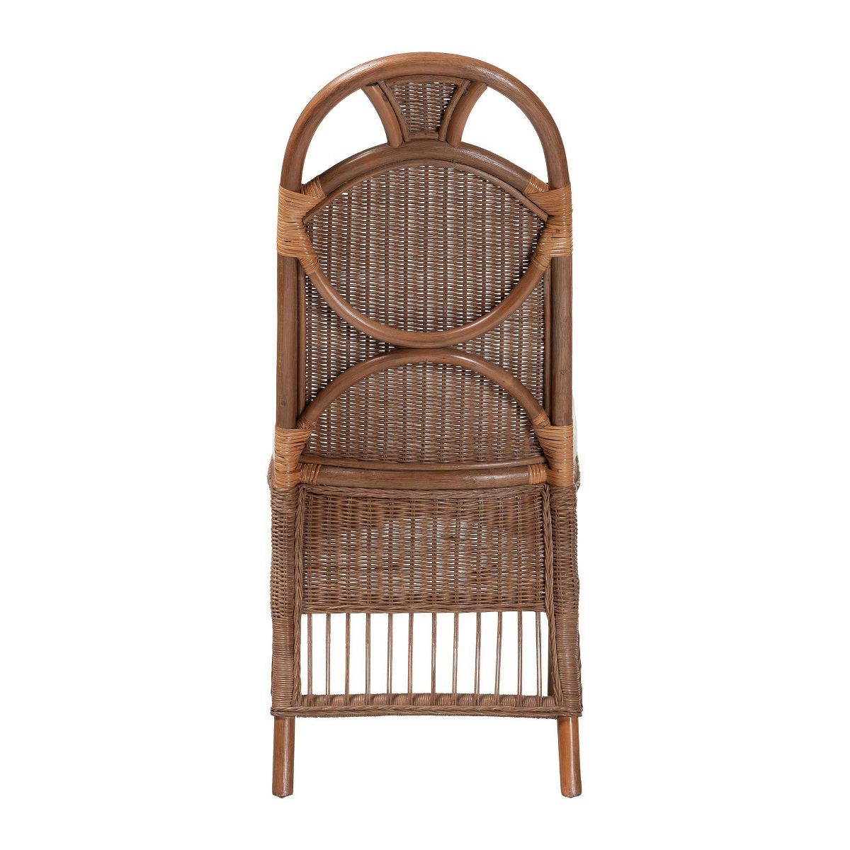 bali & pari Raya Natural Rattan Dining Chair Brown - thumbnail 3