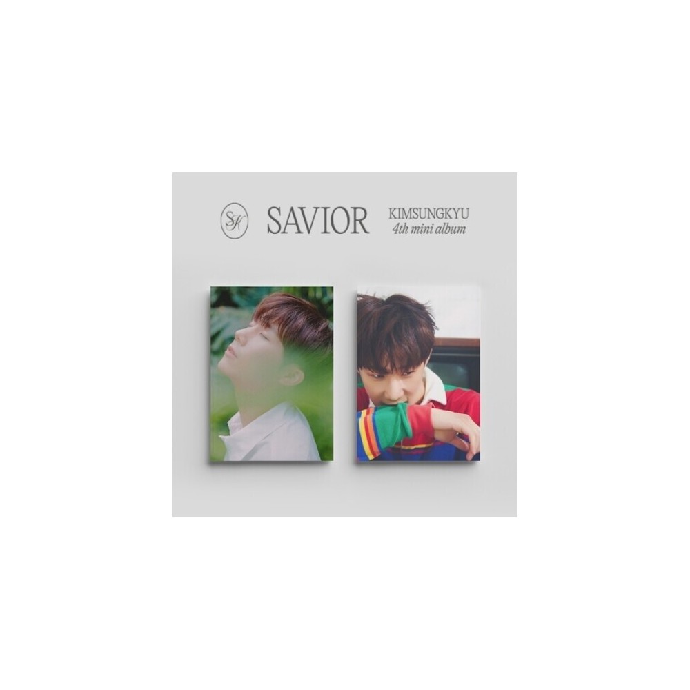 Kim Sungkyu - Savior - incl. 80pg Photobook, Sticker, Postcard, Seal Sticker + Photocard (CD)