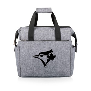 MLB Toronto Blue Jays On The Go Soft Lunch Bag Cooler - Heathered Gray - 1 of 4