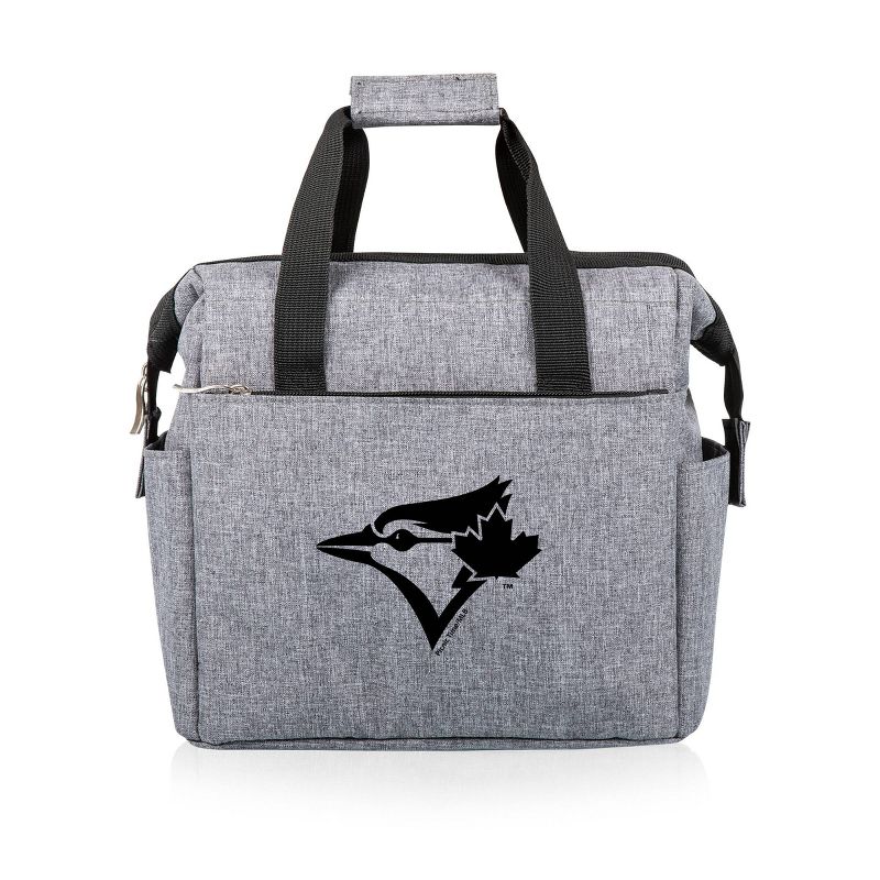 MLB Toronto Blue Jays On The Go Soft Lunch Bag Cooler - Heathered Gray, 1 of 6