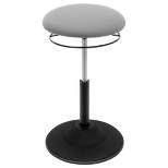Mount-It! Height Adjustable Ergonomic Standing Desk Stool with Padded Seat & Non-Slip Rubber Base