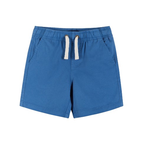 Boys Blue Drawstring Shorts|101921403