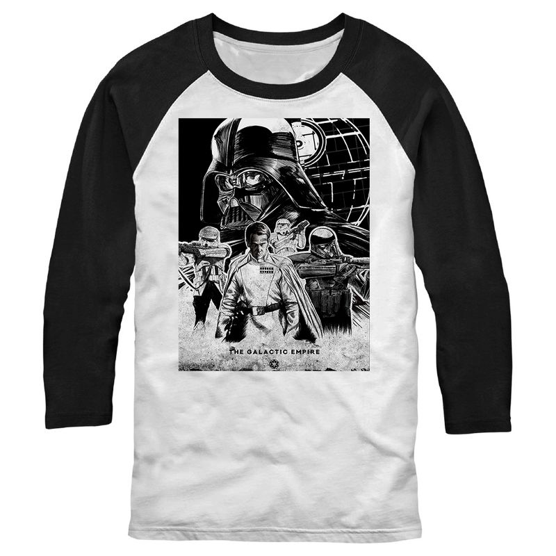 Men's Star Wars: Rogue One Rogue One Empire Military Baseball Tee, 1 of 5