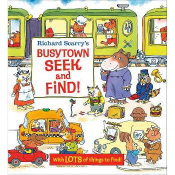 Richard Scarry's Busytown Seek and Find! - (Board Book)