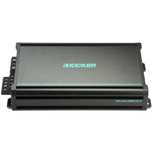 Kicker 48KMA3604 KMA360.4 4x90w 4-Ch Weather-Resistant Full-Range Amplifier - 1 of 4