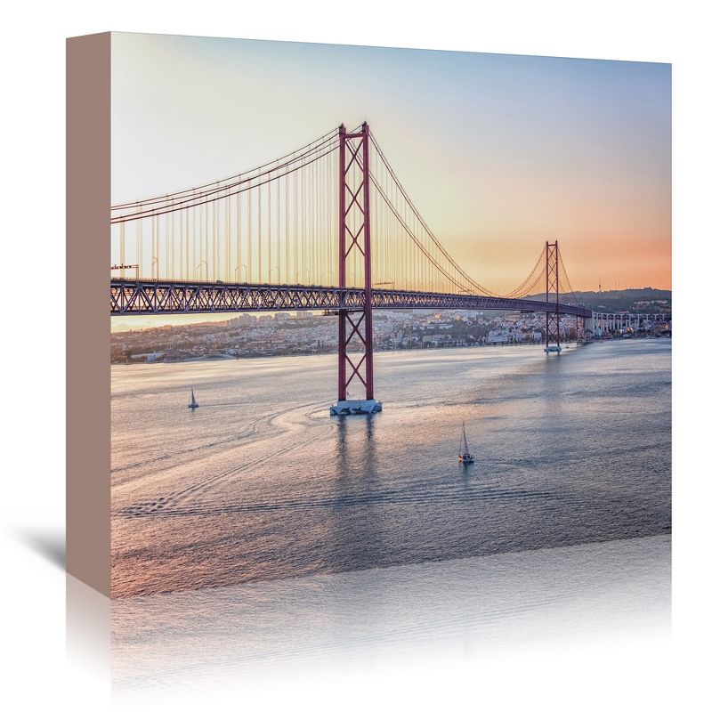 Americanflat Modern Wall Art Room Decor - Abril Bridge by Manjik Pictures, 1 of 7