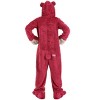 HalloweenCostumes.com Disney & Pixar Toy Story 3 Lotso Costume for Kids- Hooded Jumpsuit,  Mitts & Shoe Covers - Strawberry Scented - 2 of 4