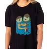 Adventure Time Women's Marceline's Rock Shirt Pajama Dorm Sleep Shirt Nightgown Multicolored - 2 of 4