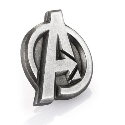 Royal Selangor Hand Finished Marvel Collection Pewter Avengers Insignia Lapel Pin Gift