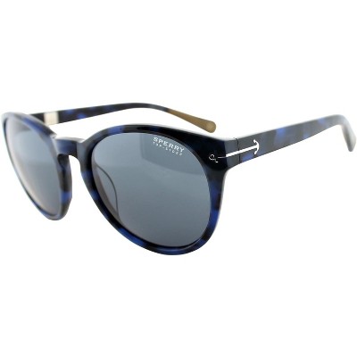 Sperry Top-Sider  C04 Unisex Oval Sunglasses Blue 55mm