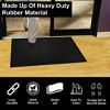 A1HC Natural Rubber Premium Stud Scrapper Fingertip Entrance Floor Mat for High Traffic Area Black - 2 of 4