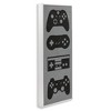 Stupell Industries Vintage Video Game Controllers Framed Giclee Art, White, 13" x 30" - 2 of 4