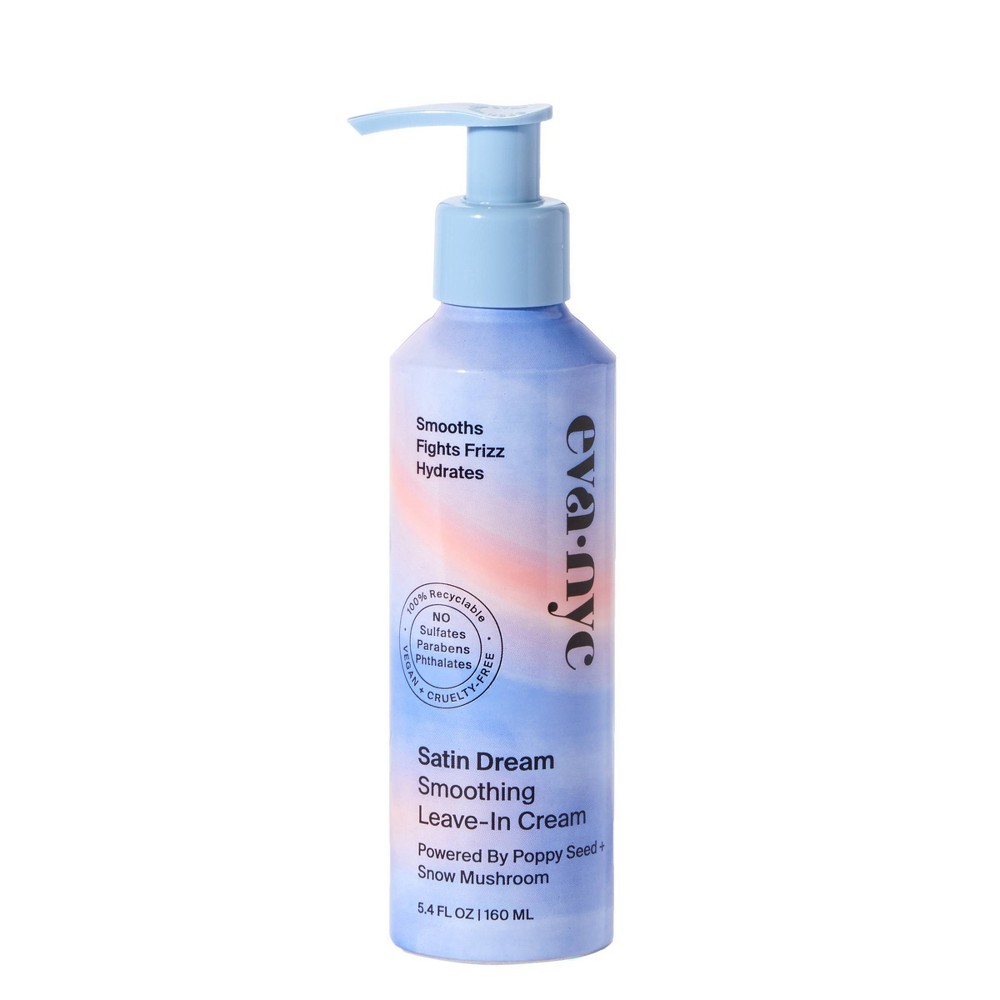 Photos - Hair Styling Product Eva NYC Satin Dream Smoothing Leave-In Cream - 5.4 fl oz