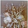 HomeRoots Set of Two Brown Wild Flower Framed Art - 3 of 3