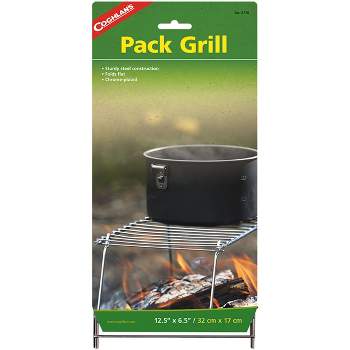 Coghlan's Pack Grill, Folds Flat, Chrome-plated, Camp Survival Kitchen Camping
