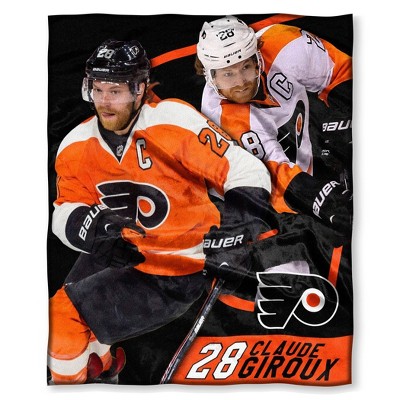 NHL Philadelphia Flyers Claude Giroux Silk Touch Throw Blanket