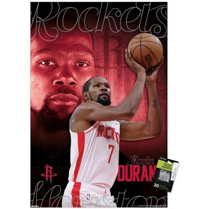 Trends International NBA Houston Rockets - Kevin Durant 25 Unframed Wall Poster Prints - 1 of 4