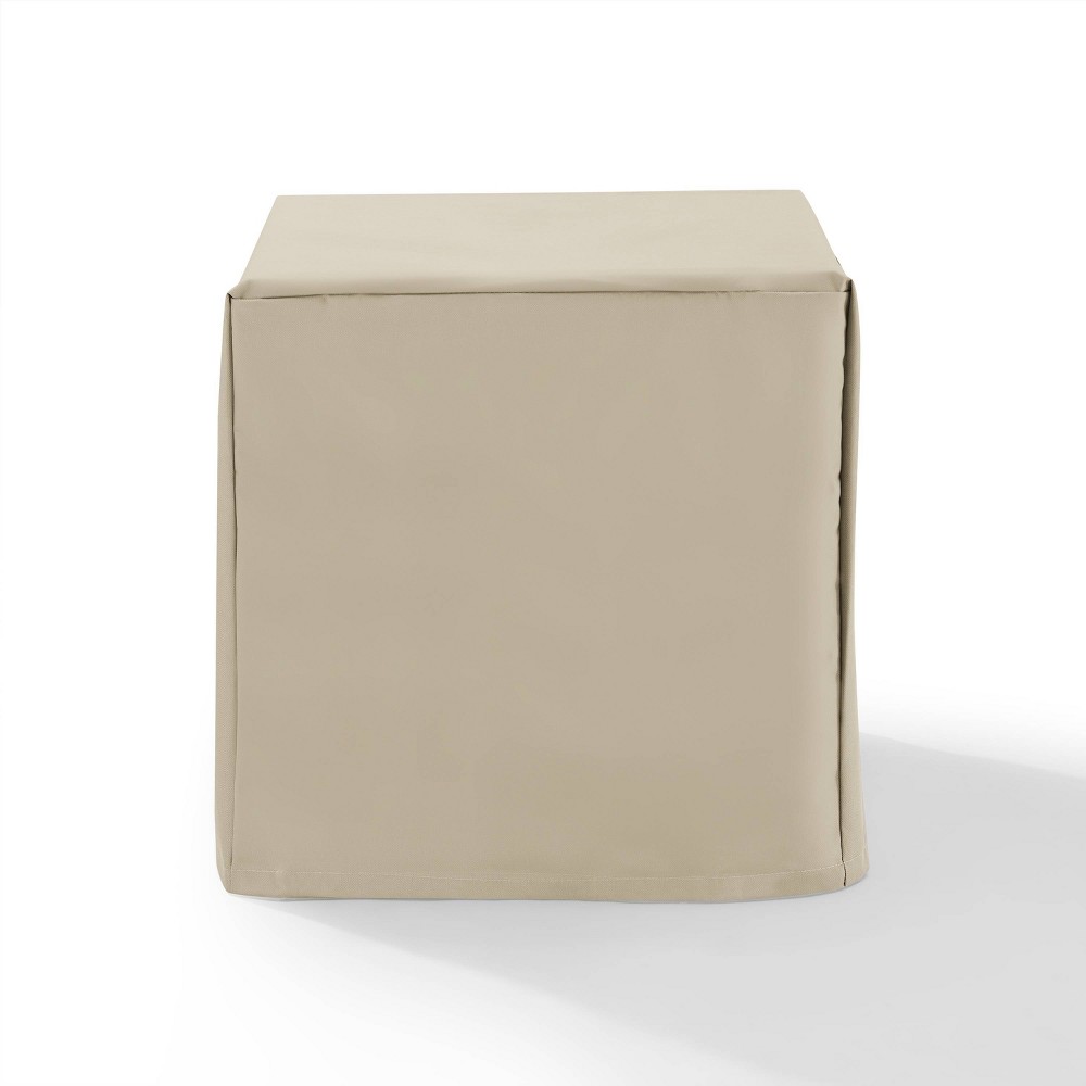 Outdoor End Table Furniture Cover Tan Crosley
