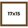 PosterPalooza | Flat Gold Picture Frame - UV Acrylic, Backing Board, Hanging Hardware Included - 2 of 4