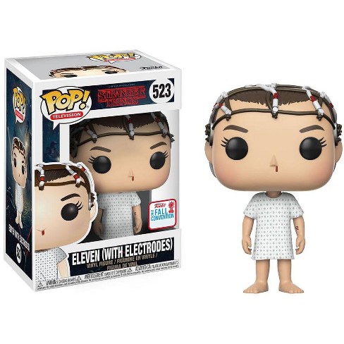 Stranger Things Funko Pop Tv Eleven With Electrodes Vinyl Figure