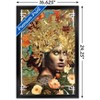 Trends International Jena DellaGrottaglia: Cosmic Zodiac - Virgo Framed Wall Poster Prints - 3 of 4