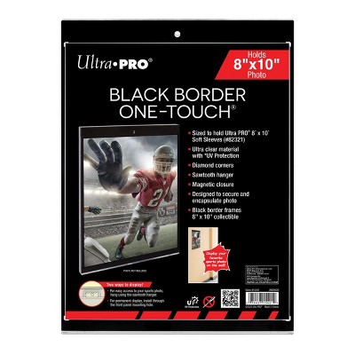 Ultra PRO 8" x 10" Black Border UV ONE-TOUCH Magnetic Holder