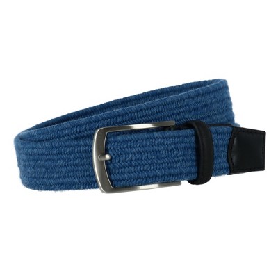 Greg Norman Men's Heathered Elastic Stretch Belt