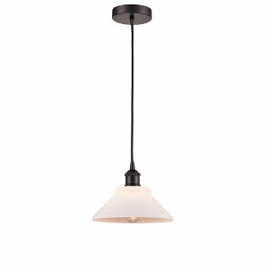 Orwell - 1 Light Cord Hung Mini Pendant In Industrial Style-7.75 Inches Tall and 8.38 Inches Wide - 1 of 1