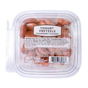 Strawberry Flavored Yogurt Pretzels - 4oz - 1 of 4