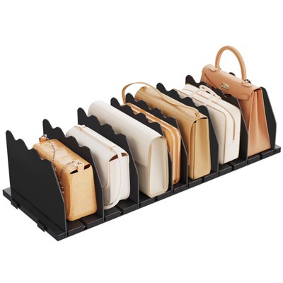 YIGII-Closet Rack Divider, Adjustable Divider for Storage, Black