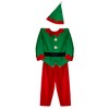 Northlight 24" Red and Green Elf Boy's Costume With a Christmas Santa Hat - 4-6 Years - 2 of 2
