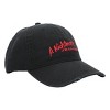 A Nightmare On Elm Street Logo Men's Black Distressed Dad Hat - 4 of 4