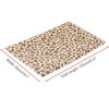 INSPIRE CHIC Women's Leopard Printed Chiffon Square/Long Lightweight Soft Sheer Neck Scarves 1Pc - 3 of 4