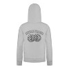Everyday Kids Cheerleader Girls Zip Up Hoodie – Pom Pom Sketch Graphic Sweatshirt - 4 of 4