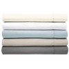 Linum Home Textiles 100% Cotton 400 TC Solid Sateen Sheet Set - 2 of 2