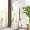 Beautyolove Full Length Mirror, 64" x 21" Free Standing Floor Mirror, Modern Full Body Mirror with Stand, Black - 4 of 4