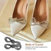 Unique Bargains Fashion Diamond Crystal Shoe Laces with Net for Sweatpants Shorts 2 Pcs - 4 of 4