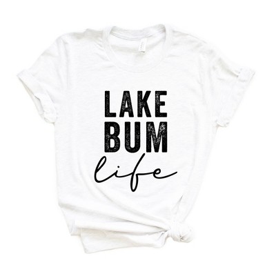 Simply Sage Market Women's Lake Bum Life Short Sleeve Graphic Tee